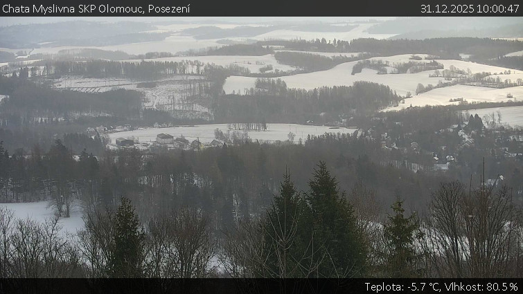 Chata Myslivna SKP Olomouc - Posezení - 31.12.2025 v 10:00