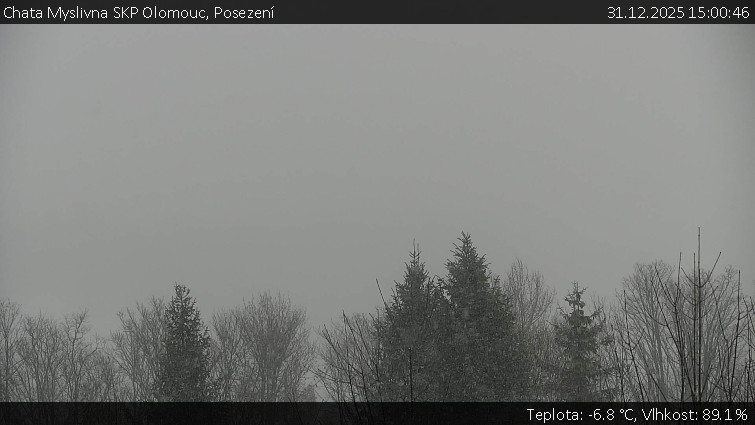 Chata Myslivna SKP Olomouc - Posezení - 31.12.2025 v 15:00