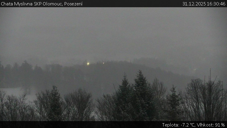 Chata Myslivna SKP Olomouc - Posezení - 31.12.2025 v 16:30