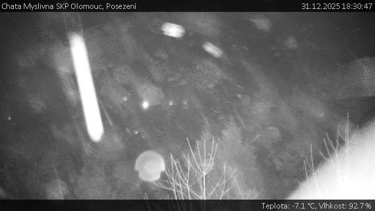 Chata Myslivna SKP Olomouc - Posezení - 31.12.2025 v 18:30