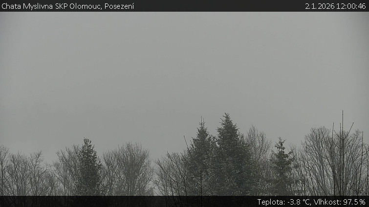 Chata Myslivna SKP Olomouc - Posezení - 2.1.2026 v 12:00