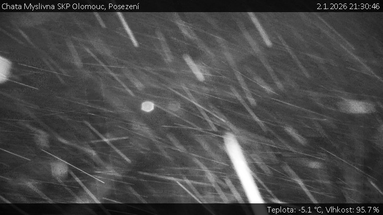 Chata Myslivna SKP Olomouc - Posezení - 2.1.2026 v 21:30