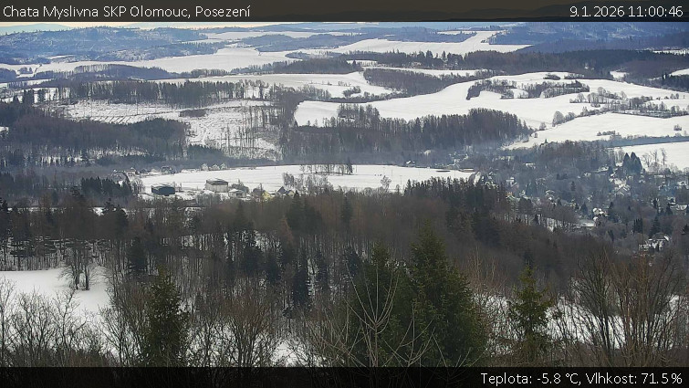 Chata Myslivna SKP Olomouc - Posezení - 9.1.2026 v 11:00