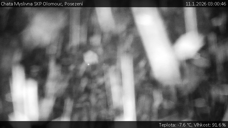 Chata Myslivna SKP Olomouc - Posezení - 11.1.2026 v 03:00