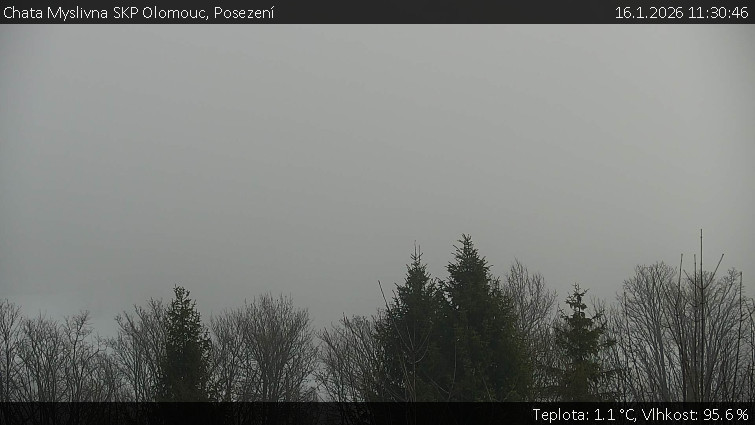 Chata Myslivna SKP Olomouc - Posezení - 16.1.2026 v 11:30
