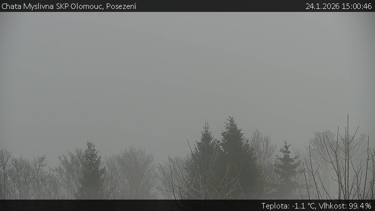 Chata Myslivna SKP Olomouc - Posezení - 24.1.2026 v 15:00