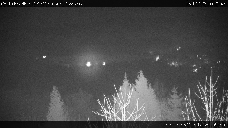 Chata Myslivna SKP Olomouc - Posezení - 25.1.2026 v 20:00