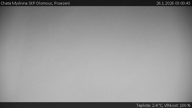 Chata Myslivna SKP Olomouc - Posezení - 26.1.2026 v 03:00