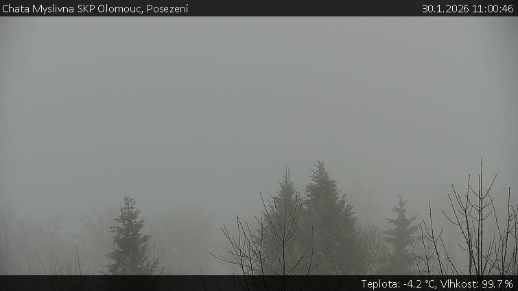 Chata Myslivna SKP Olomouc - Posezení - 30.1.2026 v 11:00