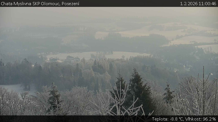 Chata Myslivna SKP Olomouc - Posezení - 1.2.2026 v 11:00