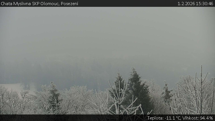 Chata Myslivna SKP Olomouc - Posezení - 1.2.2026 v 15:30