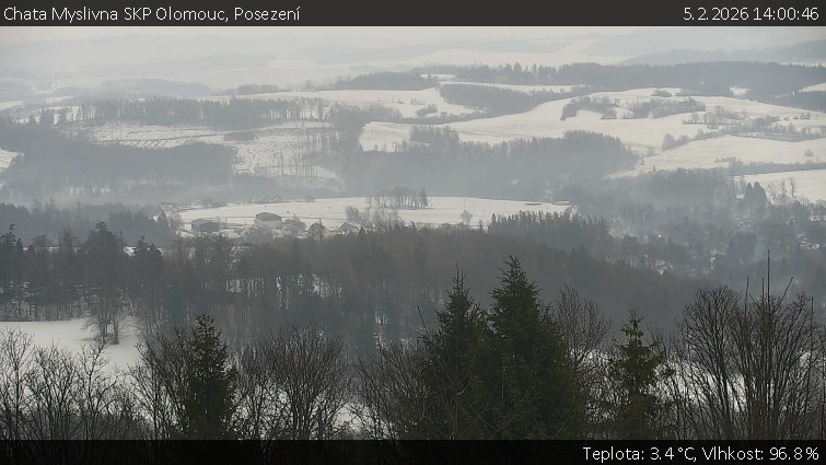 Chata Myslivna SKP Olomouc - Posezení - 5.2.2026 v 14:00