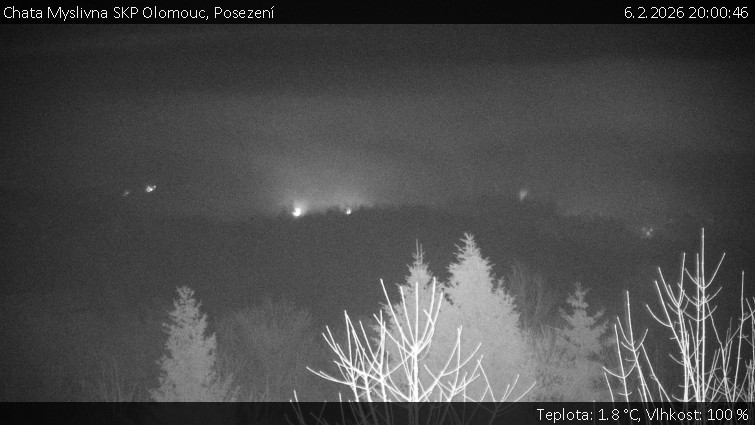 Chata Myslivna SKP Olomouc - Posezení - 6.2.2026 v 20:00