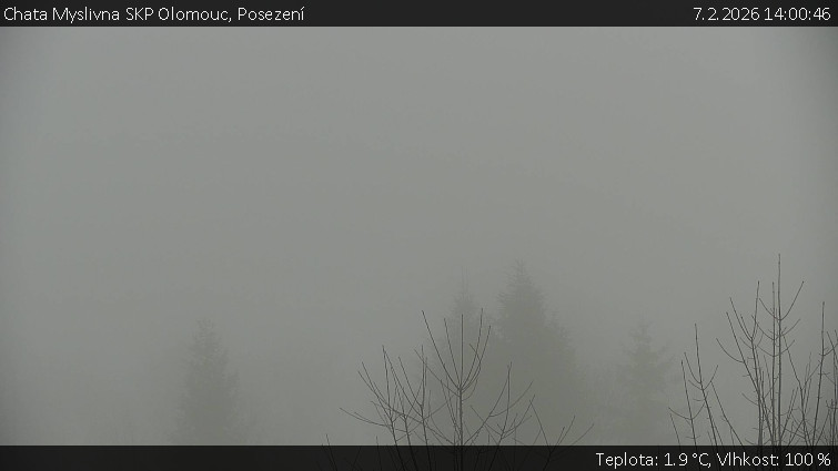 Chata Myslivna SKP Olomouc - Posezení - 7.2.2026 v 14:00