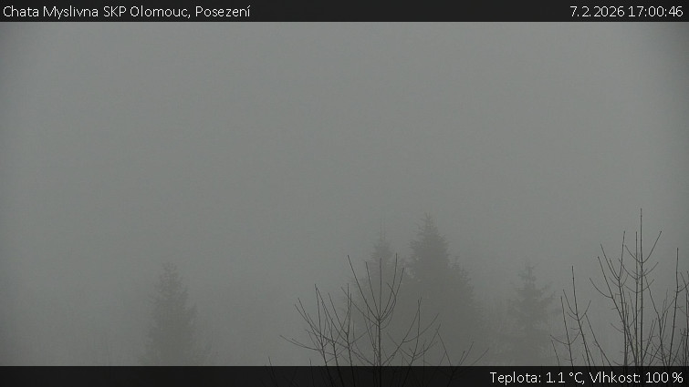Chata Myslivna SKP Olomouc - Posezení - 7.2.2026 v 17:00