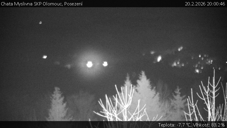 Chata Myslivna SKP Olomouc - Posezení - 20.2.2026 v 20:00