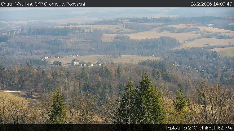 Chata Myslivna SKP Olomouc - Posezení - 28.2.2026 v 14:00