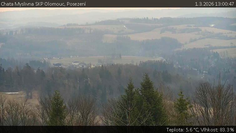 Chata Myslivna SKP Olomouc - Posezení - 1.3.2026 v 13:00