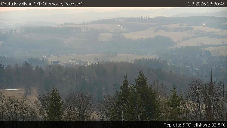 Chata Myslivna SKP Olomouc - Posezení - 1.3.2026 v 13:30