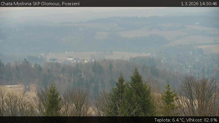 Chata Myslivna SKP Olomouc - Posezení - 1.3.2026 v 14:30