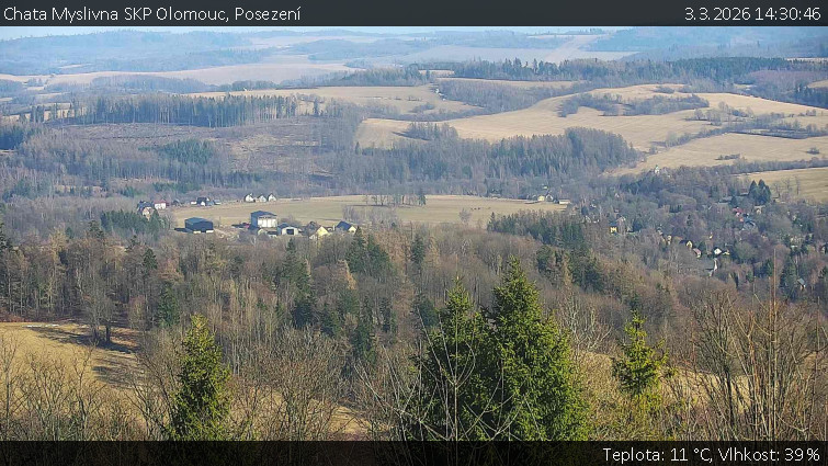 Chata Myslivna SKP Olomouc - Posezení - 3.3.2026 v 14:30