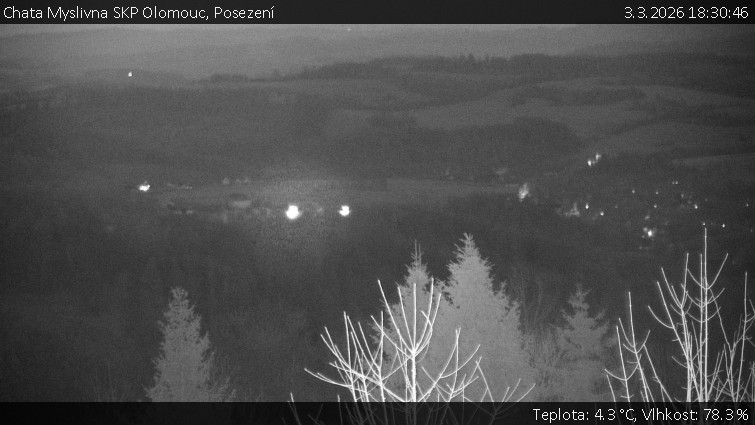 Chata Myslivna SKP Olomouc - Posezení - 3.3.2026 v 18:30