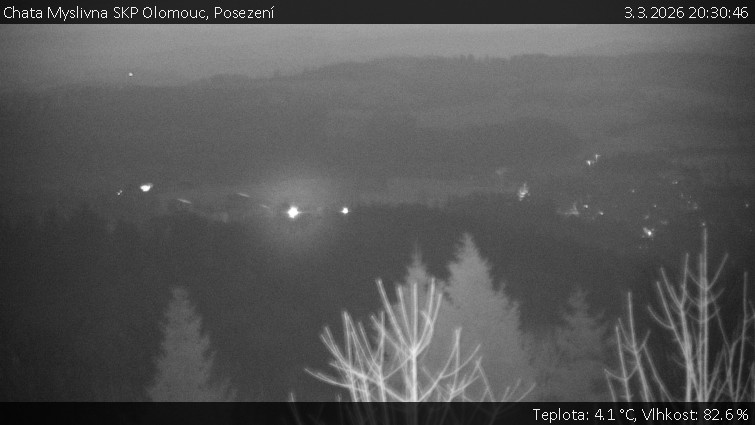 Chata Myslivna SKP Olomouc - Posezení - 3.3.2026 v 20:30