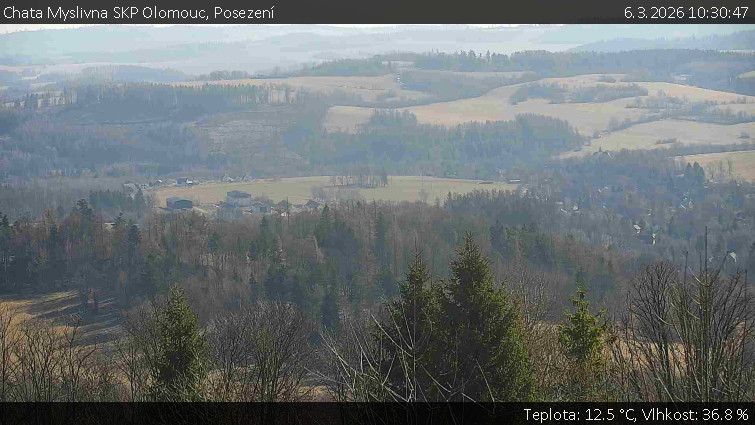 Chata Myslivna SKP Olomouc - Posezení - 6.3.2026 v 10:30