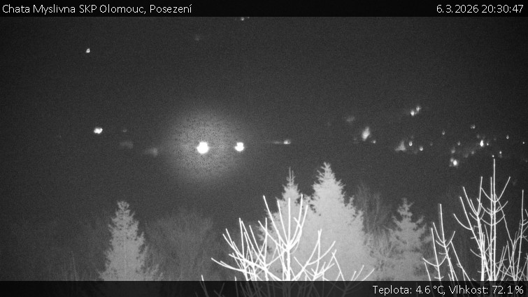 Chata Myslivna SKP Olomouc - Posezení - 6.3.2026 v 20:30