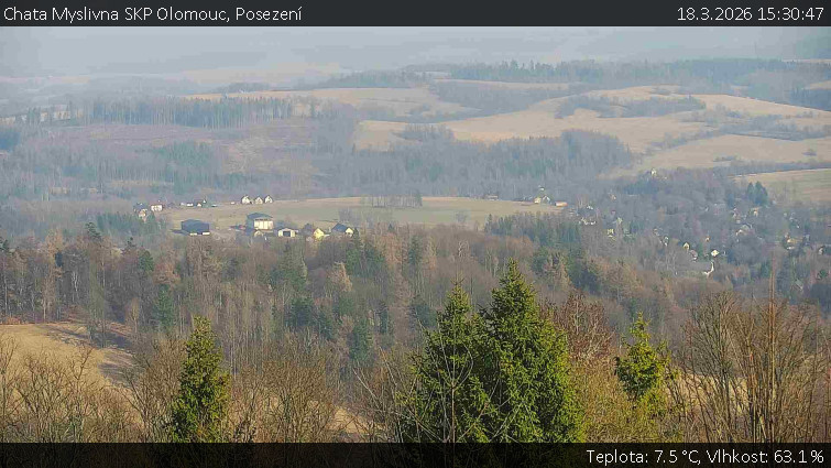 Chata Myslivna SKP Olomouc - Posezení - 18.3.2026 v 15:30