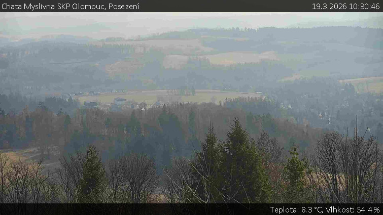 Chata Myslivna SKP Olomouc - Posezení - 19.3.2026 v 10:30