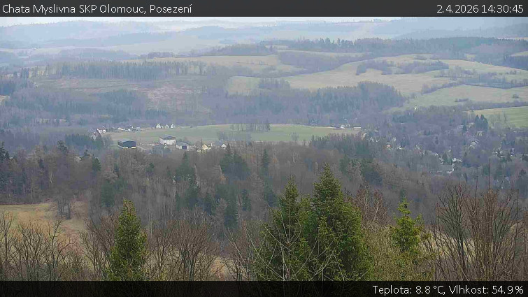 Chata Myslivna SKP Olomouc - Posezení - 2.4.2026 v 14:30