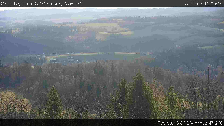 Chata Myslivna SKP Olomouc - Posezení - 8.4.2026 v 10:00