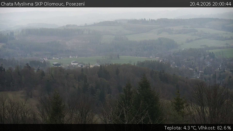 Chata Myslivna SKP Olomouc - Posezení - 20.4.2026 v 20:00