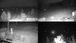 Sdružený snímek okolí chaty Myslivna