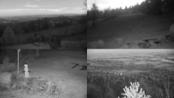 Sdružený snímek okolí chaty Myslivna