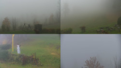 Sdružený snímek okolí chaty Myslivna