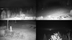 Sdružený snímek okolí chaty Myslivna