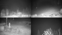 Sdružený snímek okolí chaty Myslivna