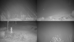 Sdružený snímek okolí chaty Myslivna