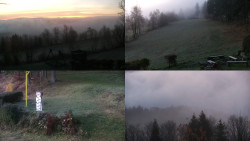 Sdružený snímek okolí chaty Myslivna