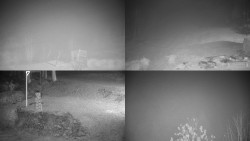 Sdružený snímek okolí chaty Myslivna