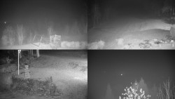 Sdružený snímek okolí chaty Myslivna