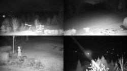 Sdružený snímek okolí chaty Myslivna