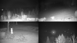 Sdružený snímek okolí chaty Myslivna