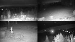 Sdružený snímek okolí chaty Myslivna