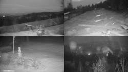 Sdružený snímek okolí chaty Myslivna