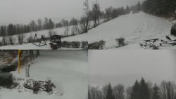 Sdružený snímek okolí chaty Myslivna