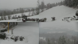 Sdružený snímek okolí chaty Myslivna