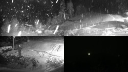 Sdružený snímek okolí chaty Myslivna